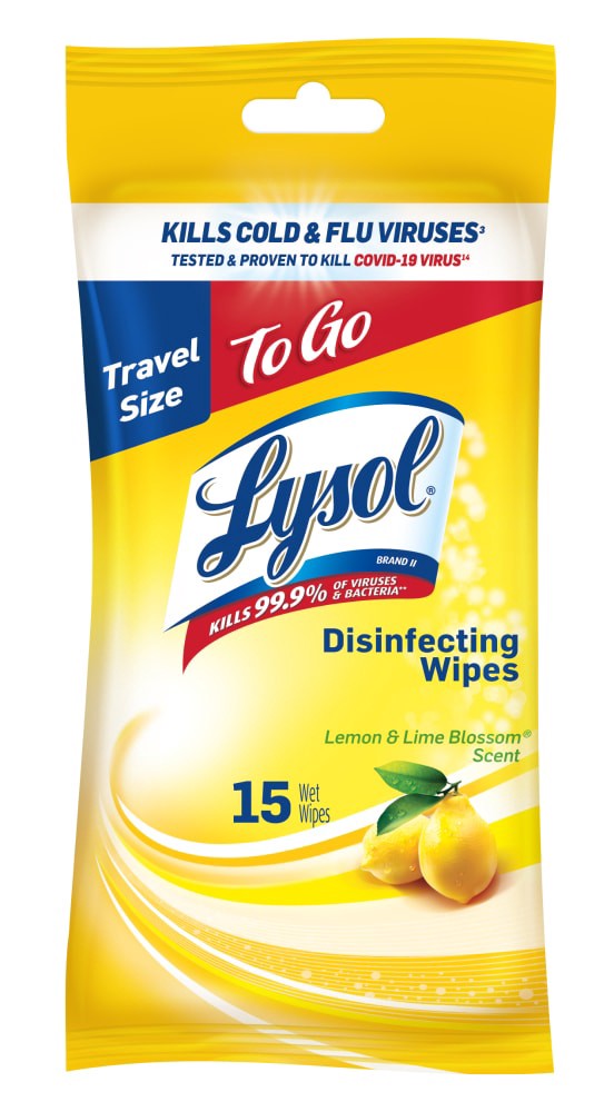 slide 1 of 1, Veet (Fe) Lysol To-Go Flatpack, 1 ct