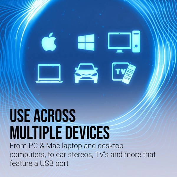 slide 7 of 10, PNY Usb 3.0 Flash Drive, 128Gb, Assorted Colors, P-Fd128Eledge-Ge, 1 ct