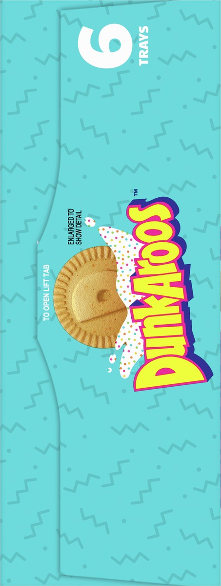 slide 2 of 9, Dunkaroos Vanilla Cookies and Rainbow Chip Frosting, 1 oz, 6 ct, 6 ct