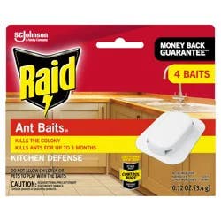 Raid Ant Baits Indoor Ant Killer, 0.12oz, 4 Count