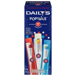 Daily's Poptails Pack Freezer Pops 12 - 3.38 fl oz Pops