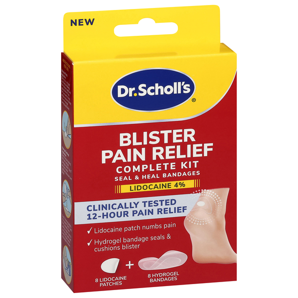 slide 1 of 1, Dr. Scholl's Blister Pain Relief Complete Kit 1 Kit, 1 ct