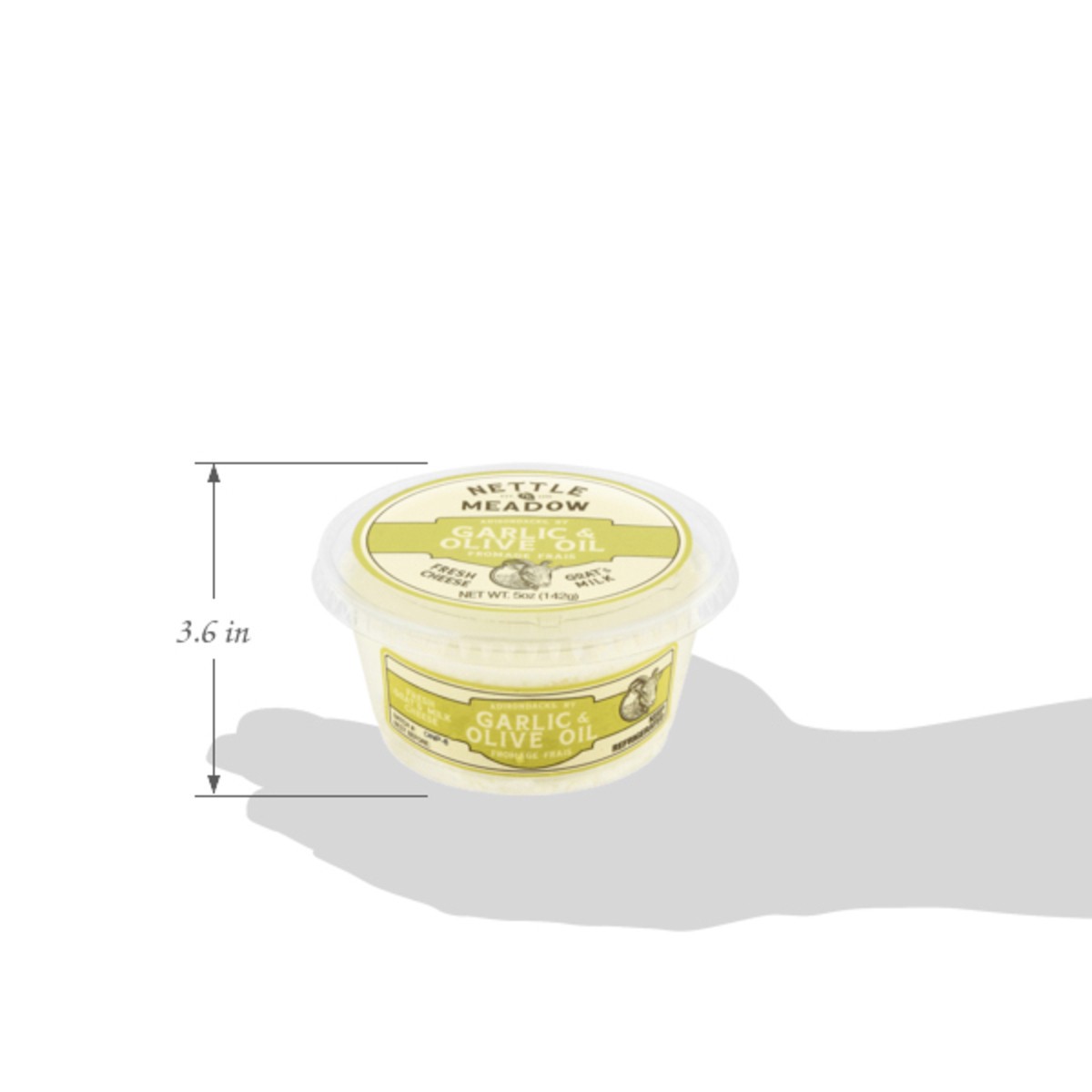 slide 9 of 14, Nettle Meadow Garlic & Olive Oil Chevre Spread, 5 oz