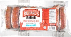 Richard's Krazy Cajun Mild Smoked Sausage 40 oz