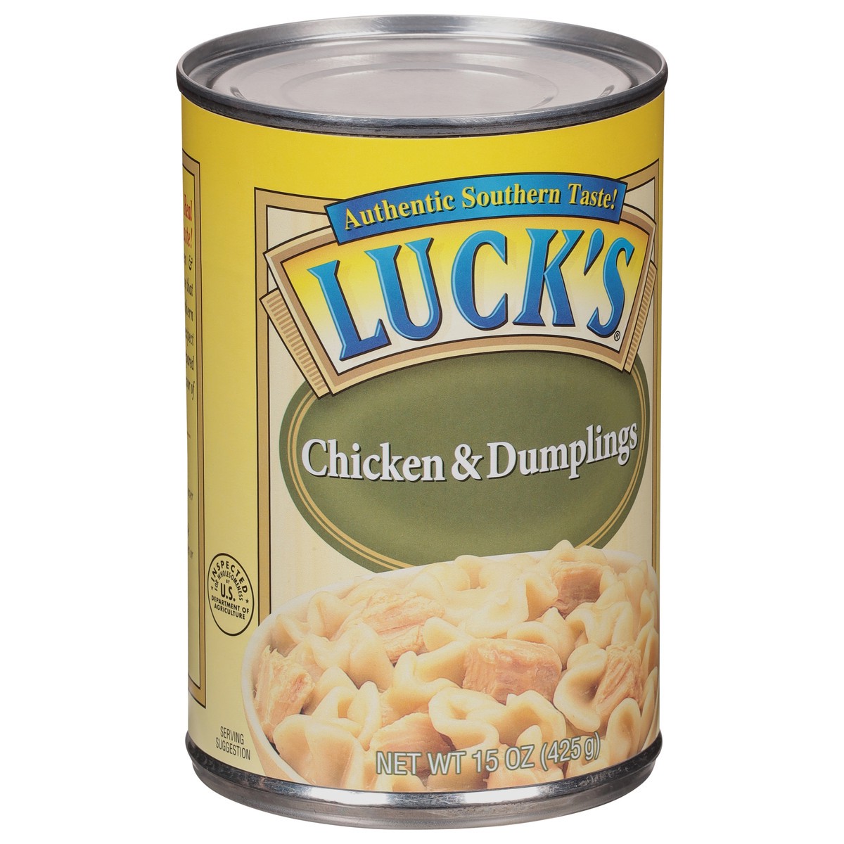 slide 2 of 9, Luck's Chicken & Dumplings 15 oz, 15 oz