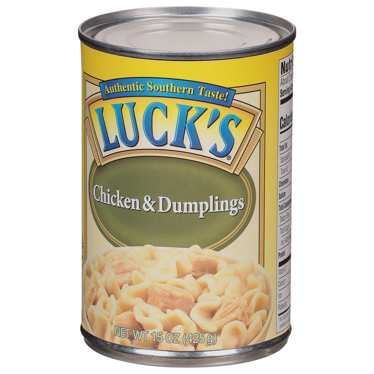 slide 3 of 9, Luck's Chicken & Dumplings 15 oz, 15 oz