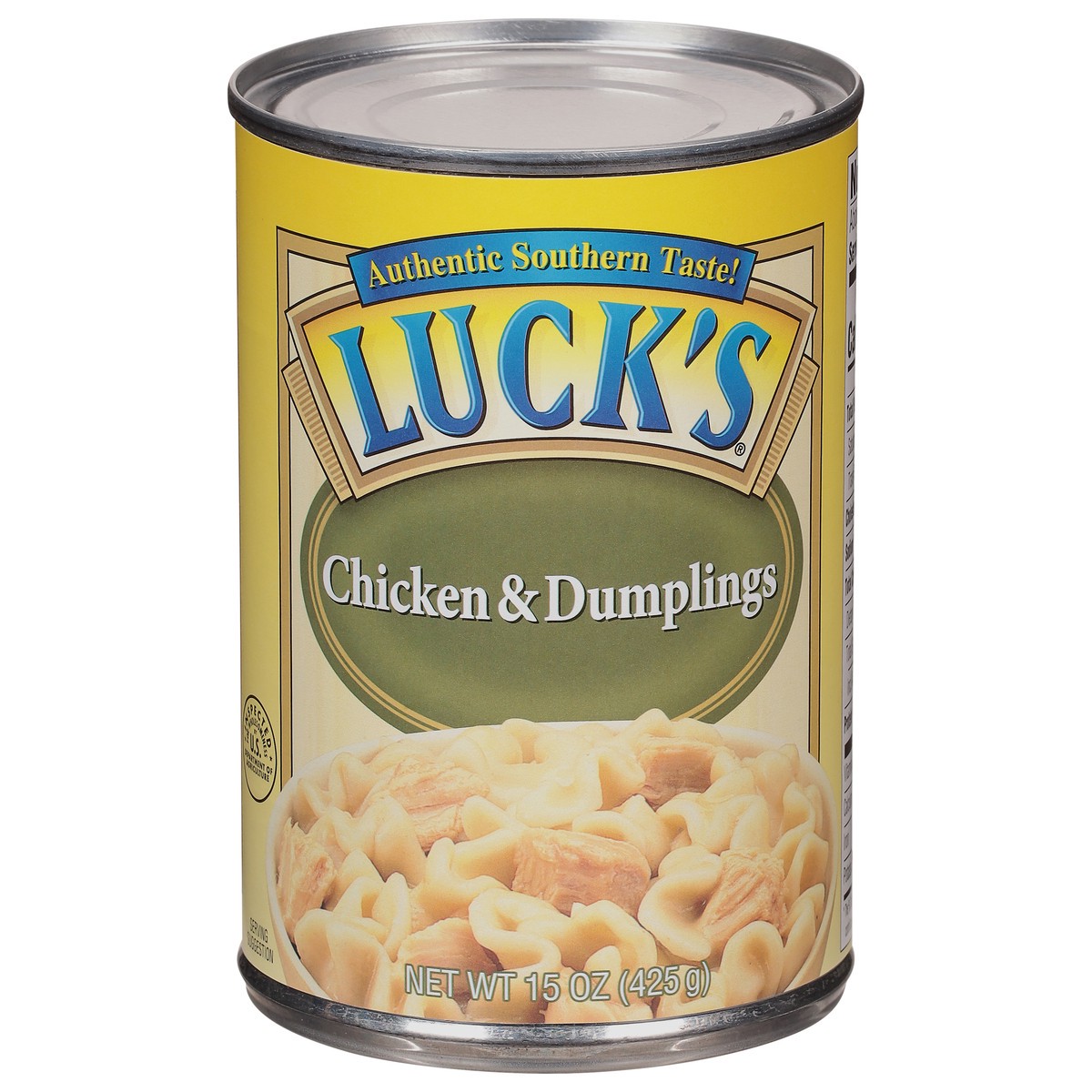 slide 1 of 9, Luck's Chicken & Dumplings 15 oz, 15 oz