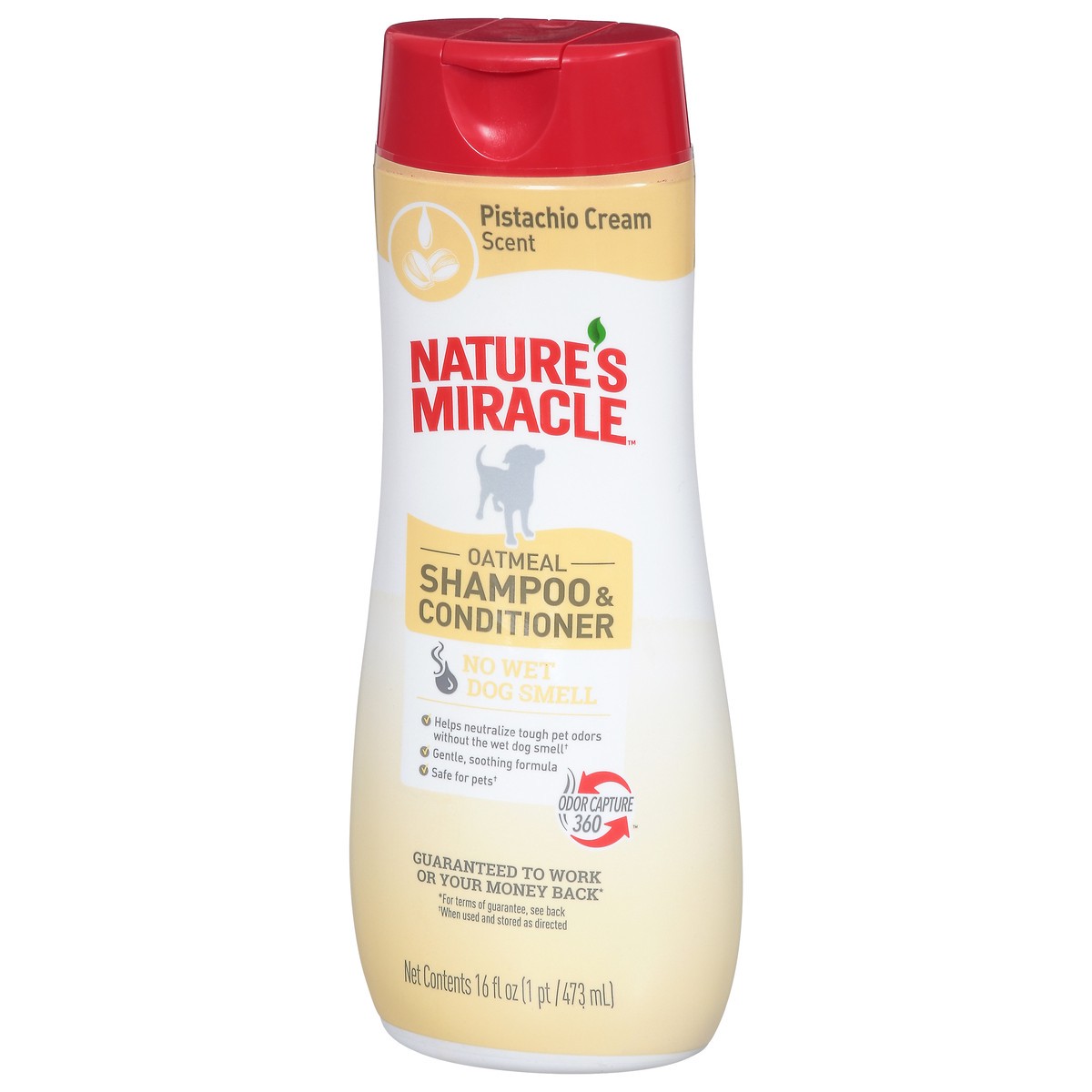 slide 2 of 9, Nature's Miracle Oatmeal Pistachio Cream Scent Shampoo & Conditioner 16 fl oz, 16 fl oz