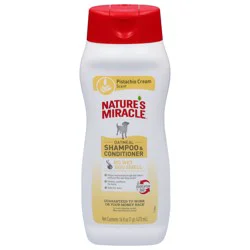 Nature's Miracle Oatmeal Pistachio Cream Scent Shampoo & Conditioner 16 fl oz