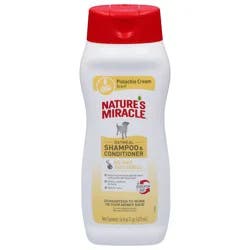 Nature's Miracle Oatmeal Pistachio Cream Scent Shampoo & Conditioner 16 fl oz