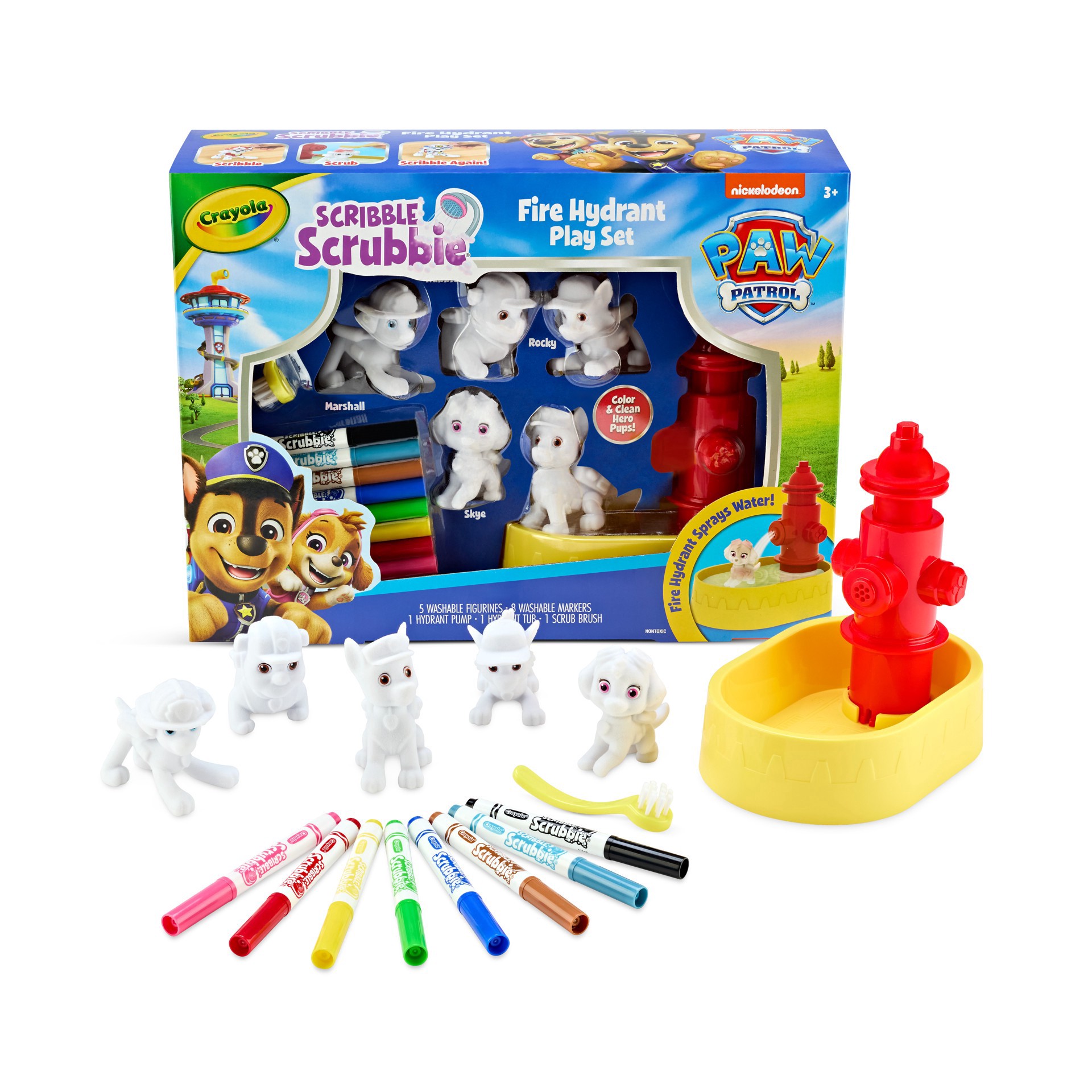 slide 4 of 5, Crayola Scribble Scrubbie Paw Patrol Playset, 1 ct