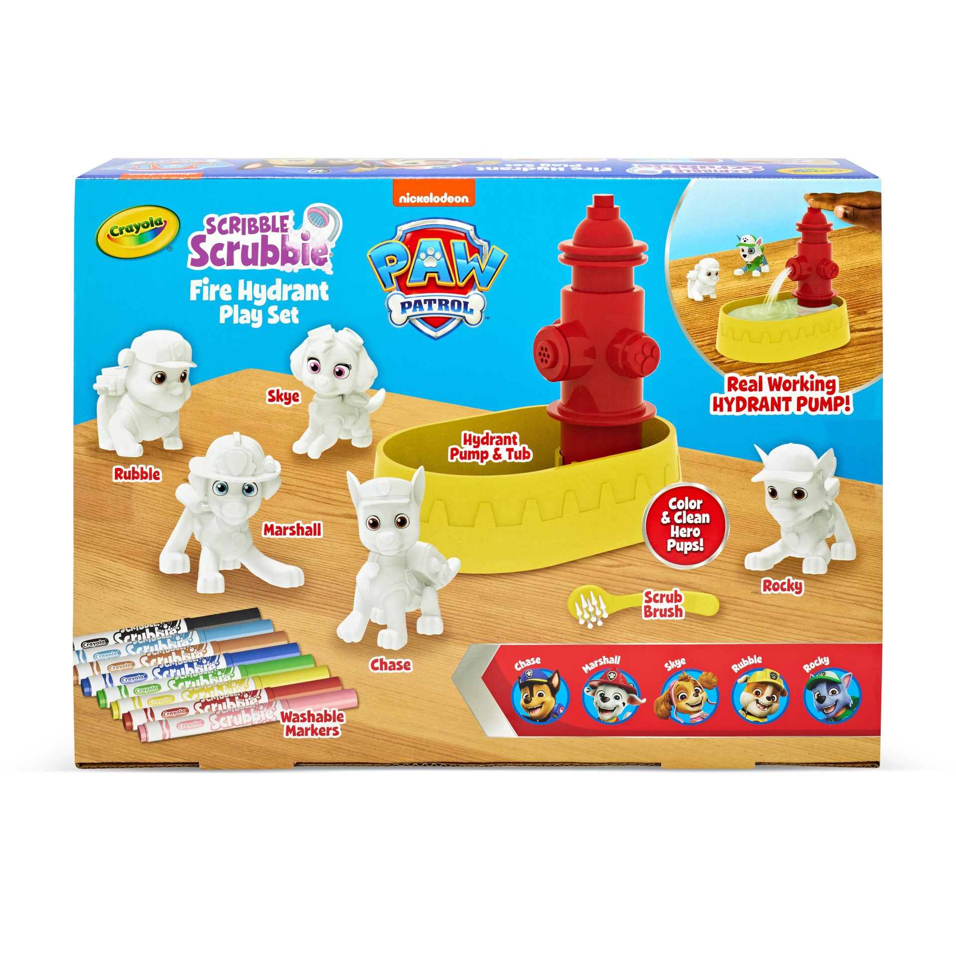 slide 5 of 5, Crayola Scribble Scrubbie Paw Patrol Playset, 1 ct
