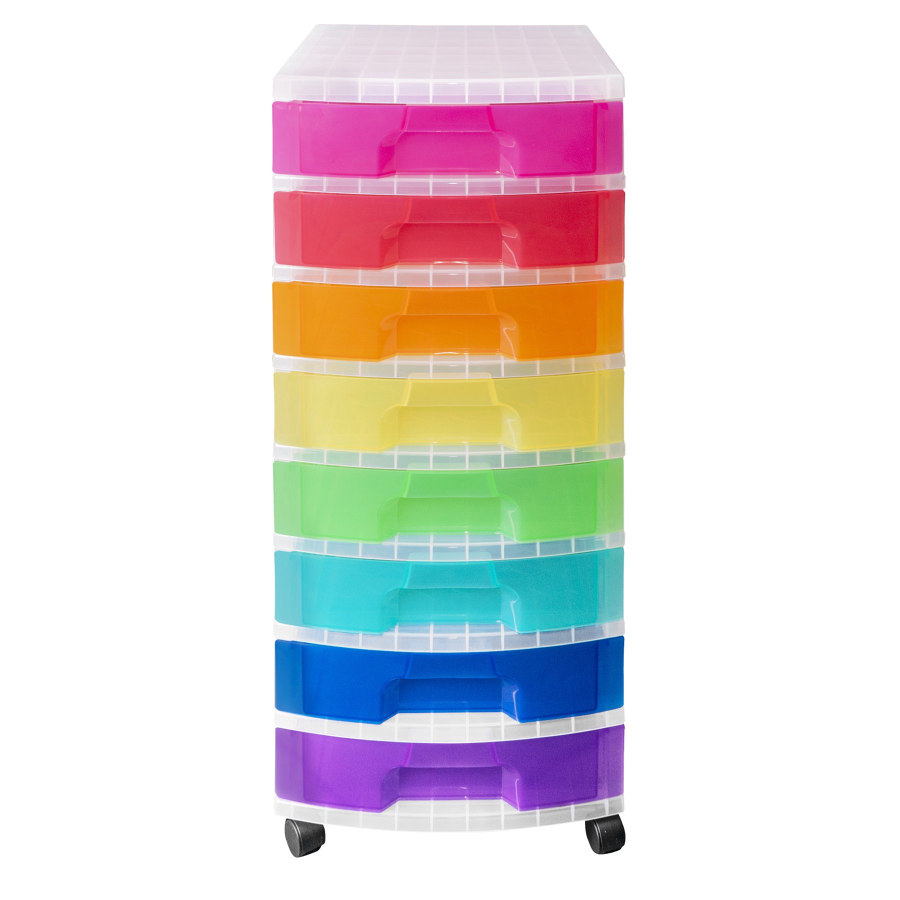 slide 7 of 7, Really Useful Boxes 8 Drawer Rolling Cart, 15.75 in x 13 in x 3.4 in