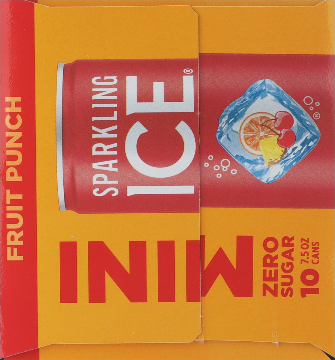 slide 5 of 14, Sparkling ICE Fruit Punch (10) 7.5 Cans, 10 ct; 7.5 oz