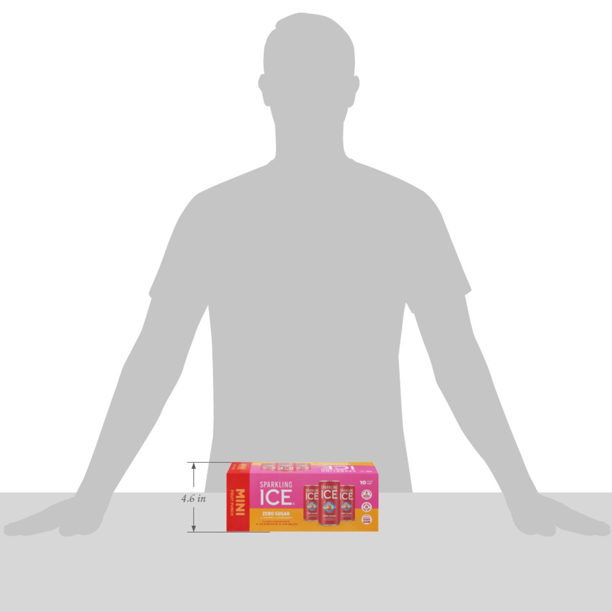 slide 9 of 14, Sparkling ICE Fruit Punch (10) 7.5 Cans, 10 ct; 7.5 oz