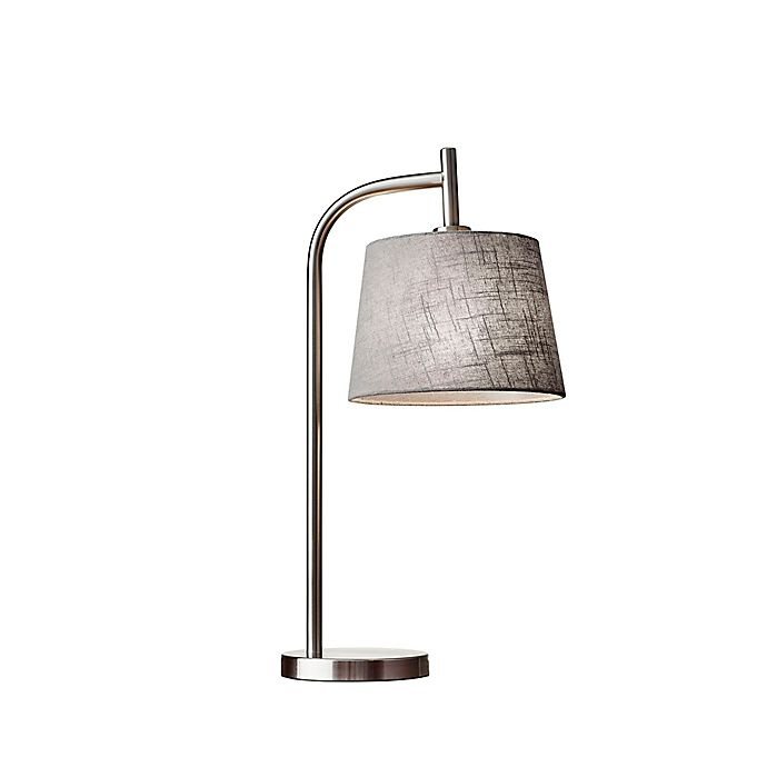 slide 1 of 1, Adesso Blake Table Lamp - Silver, 1 ct