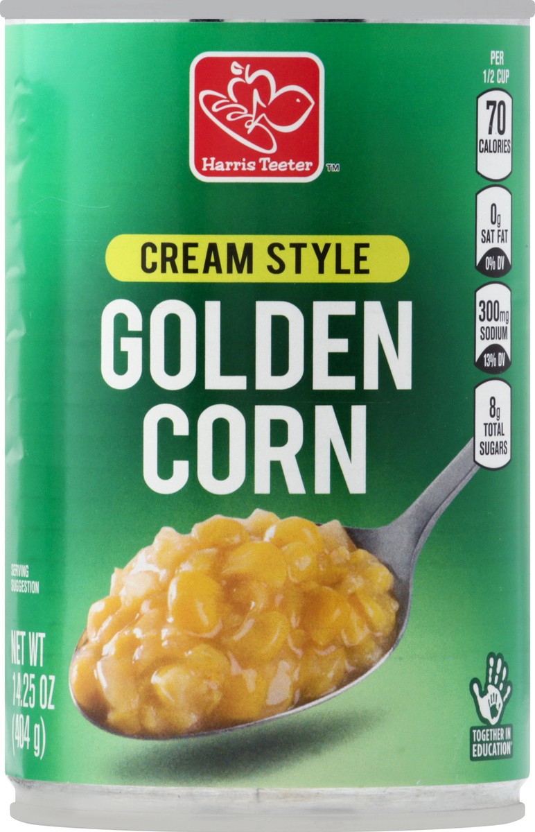 slide 2 of 8, Harris Teeter Cream Style Golden Corn, 14.75 oz