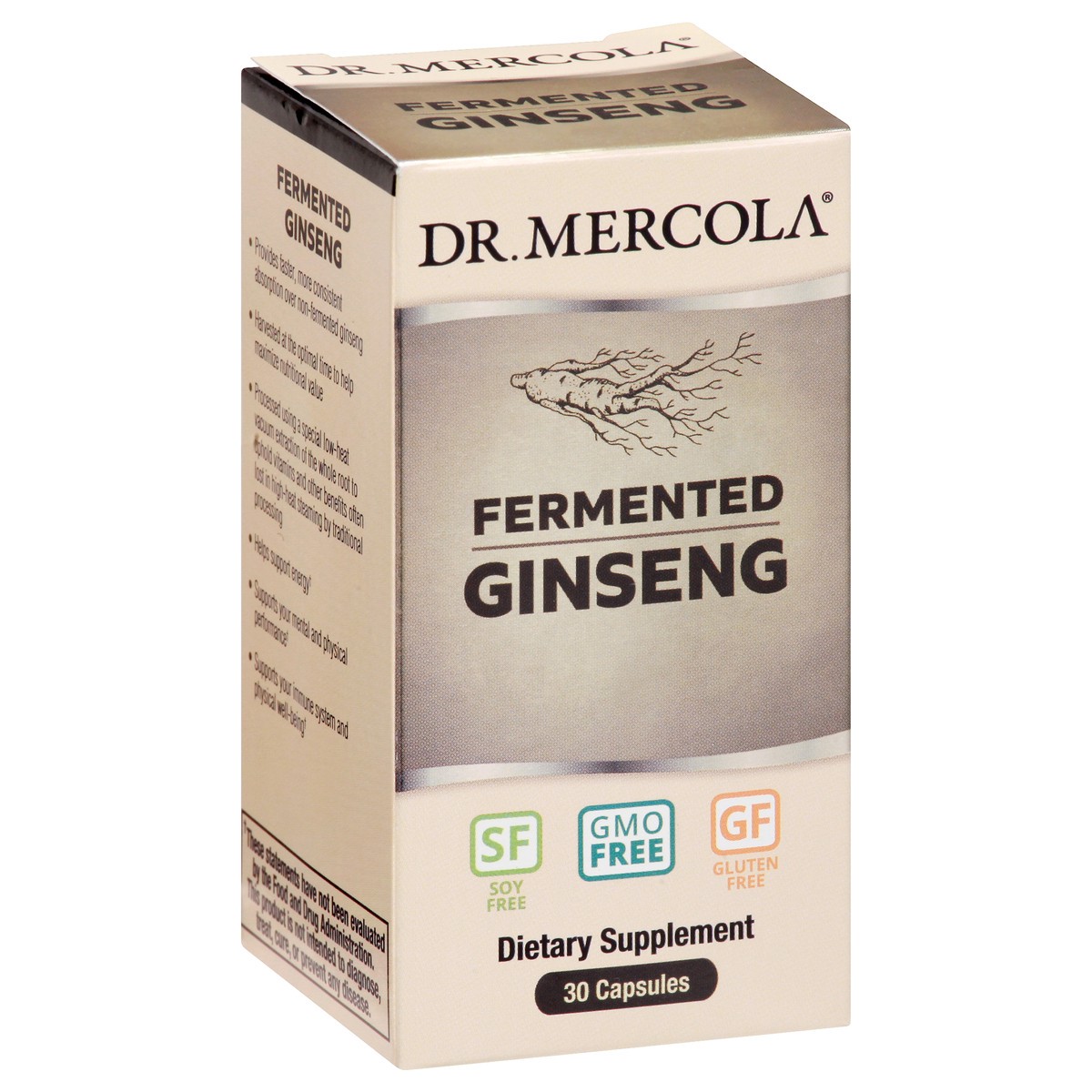 slide 9 of 9, Dr. Mercola Ginseng 30 ea, 30 ct