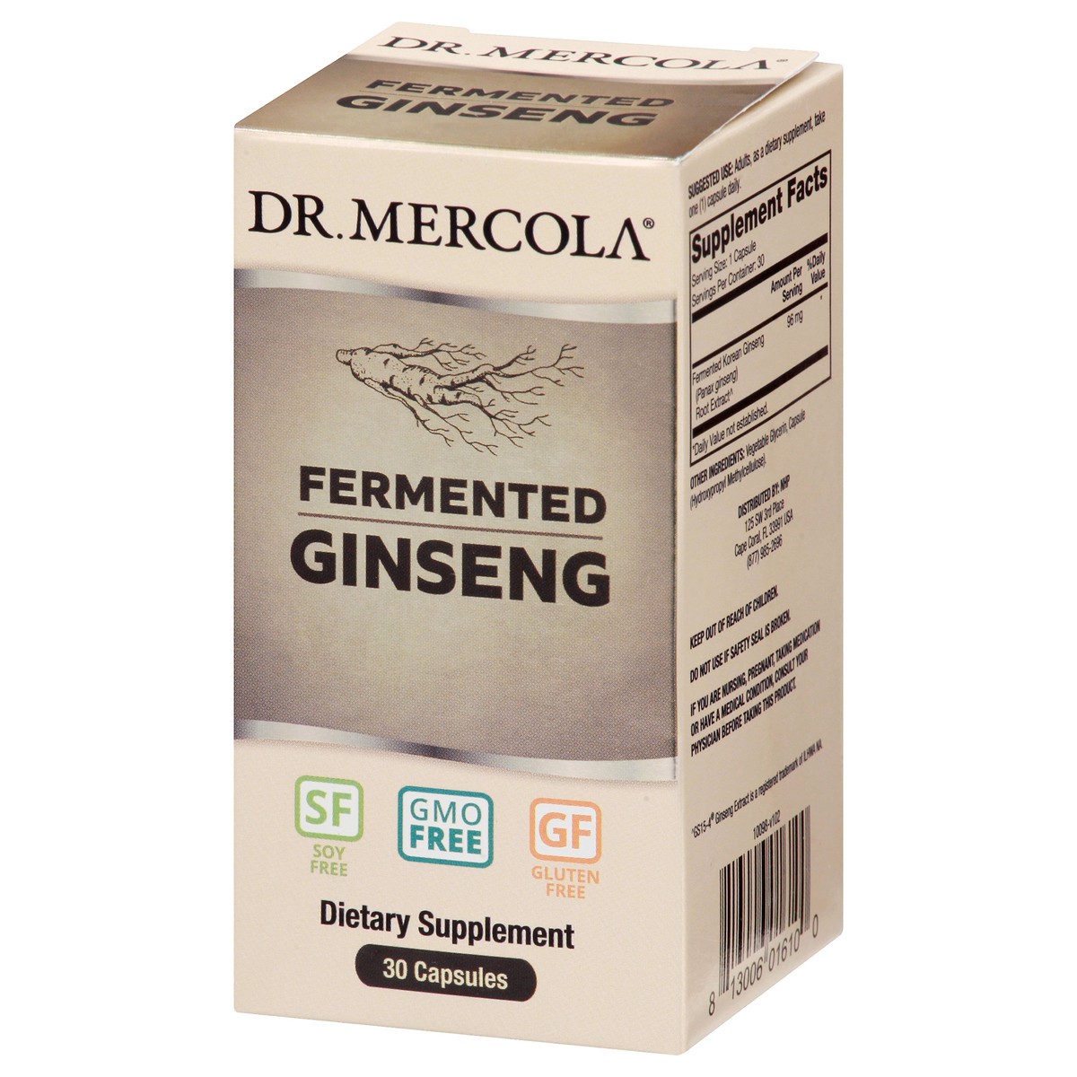 slide 7 of 9, Dr. Mercola Ginseng 30 ea, 30 ct