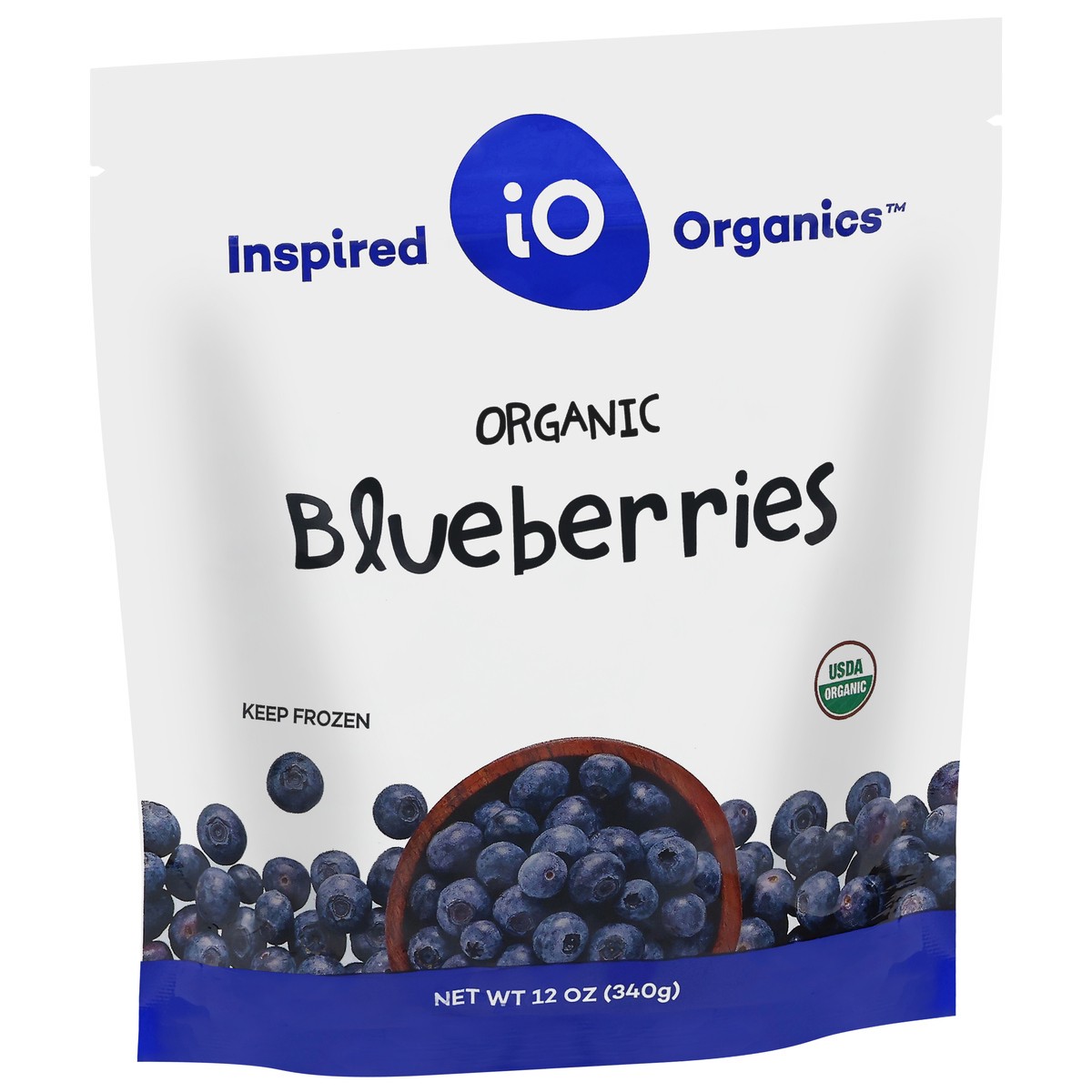 slide 2 of 14, Inspired Organics Organic Blueberries 12 oz, 12 oz