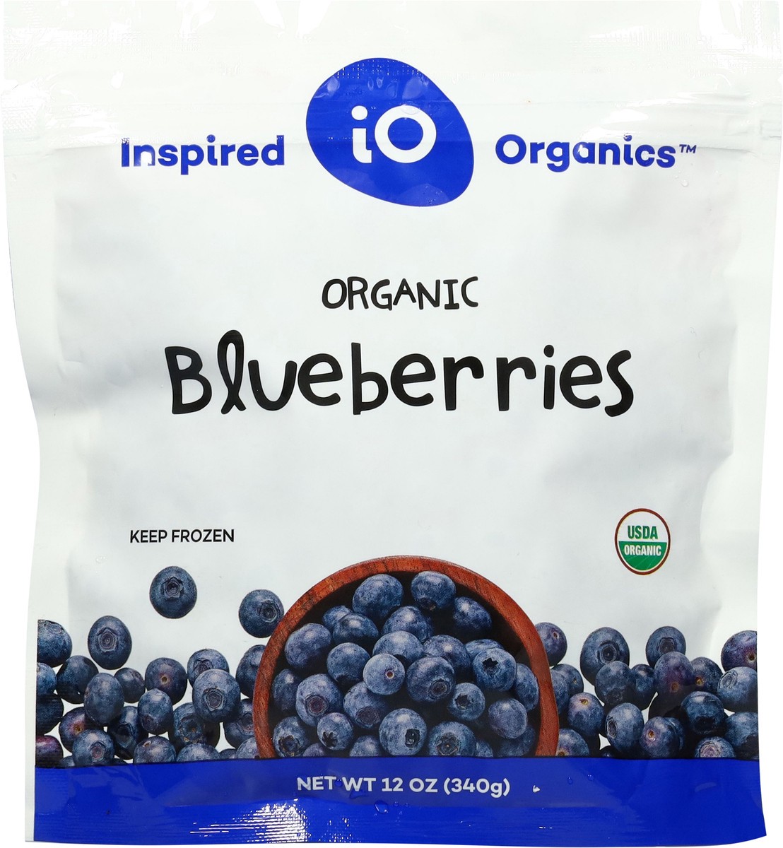 slide 3 of 14, Inspired Organics Organic Blueberries 12 oz, 12 oz