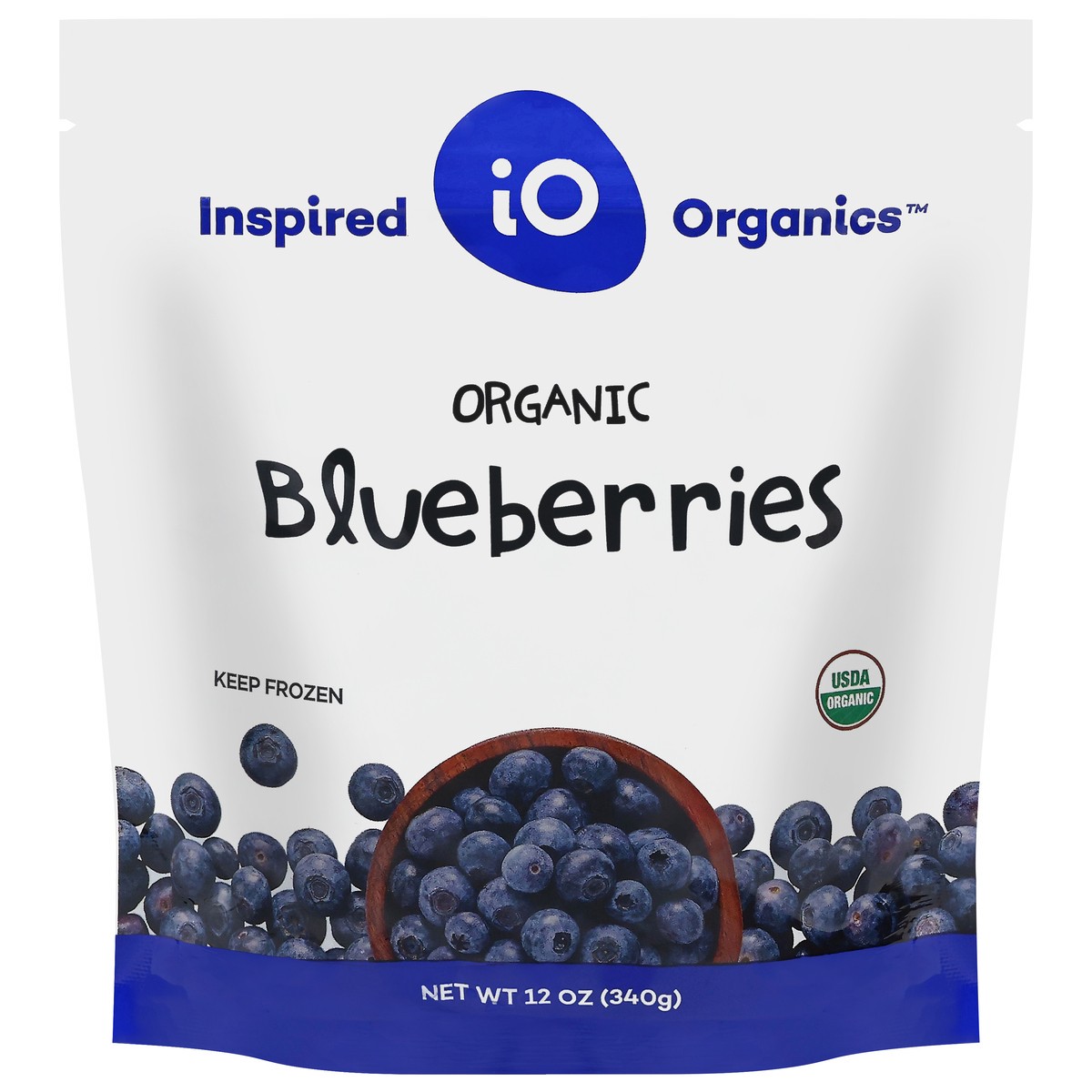 slide 11 of 14, Inspired Organics Organic Blueberries 12 oz, 12 oz
