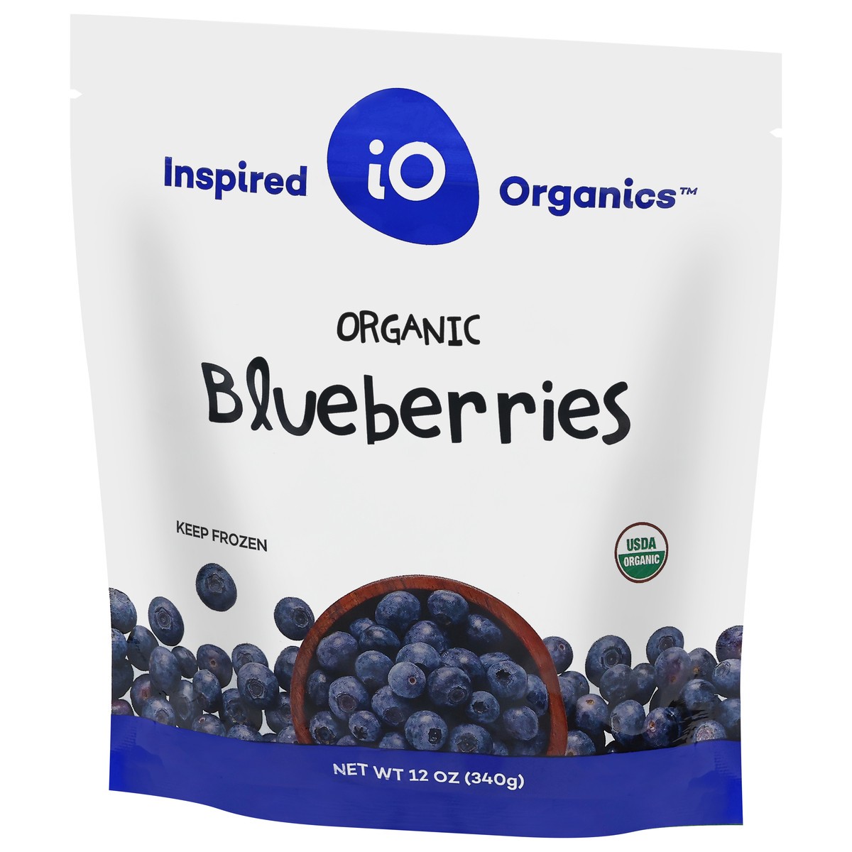 slide 9 of 14, Inspired Organics Organic Blueberries 12 oz, 12 oz