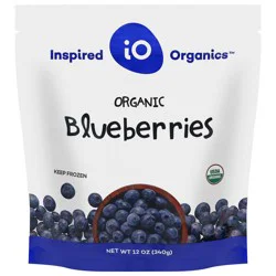 Inspired Organics Organic Blueberries 12 oz