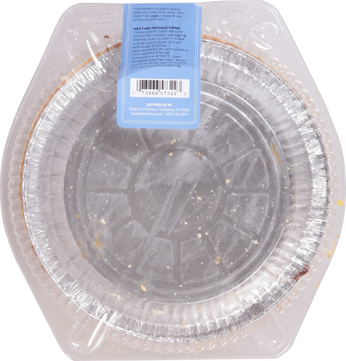 slide 13 of 14, Quiche Tomato Basil Mozzarella - 28 OZ, 28 oz