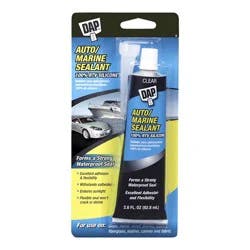 DAP Auto/Marine 100% RTV Silicone Rubber Sealant - Clear