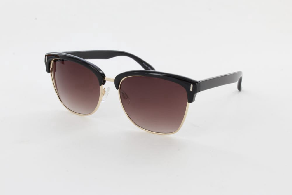 slide 1 of 1, Sun Ban Fashions Clubmaster Sunglasses, 1 ct