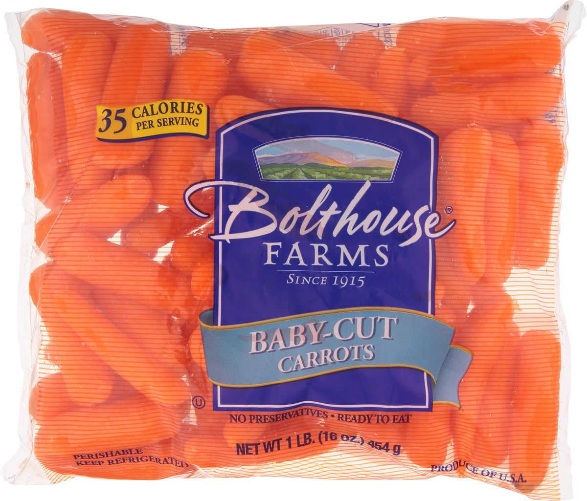 slide 1 of 4, Bolthouse Farms Baby-Cut Carrots 1 lb, 1 lb