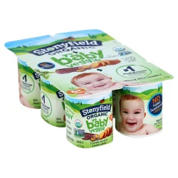 Stonyfield Organic Baby Veggie Whole Milk Yogurt / Cups