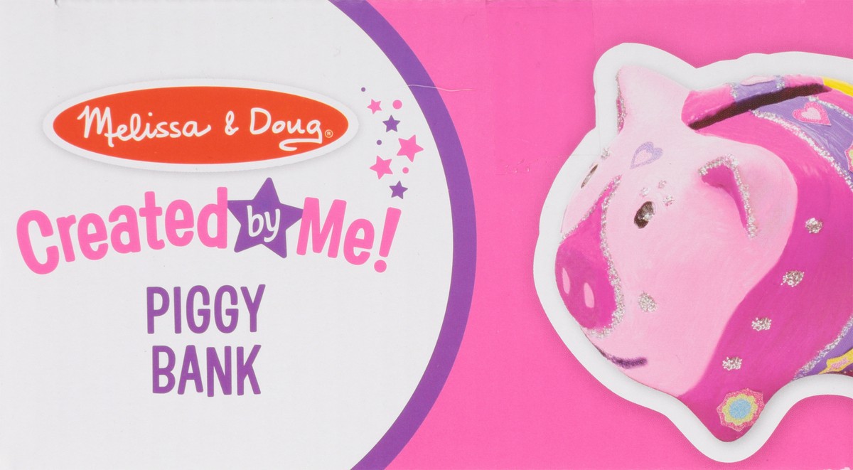 slide 3 of 12, Melissa & Doug Created by Me! Piggy Bank Craft Kit 1 ea, 1 ct