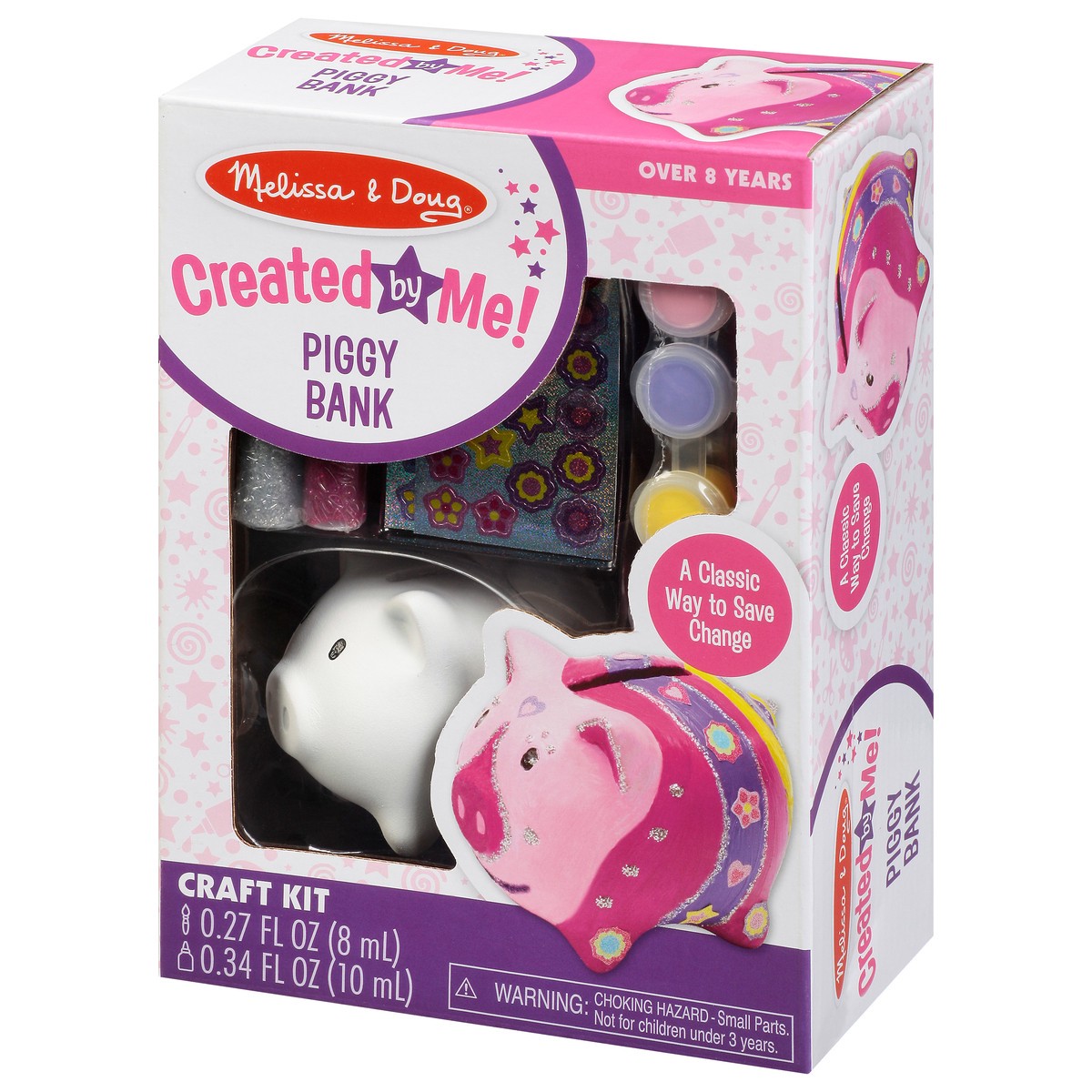 slide 12 of 12, Melissa & Doug Created by Me! Piggy Bank Craft Kit 1 ea, 1 ct