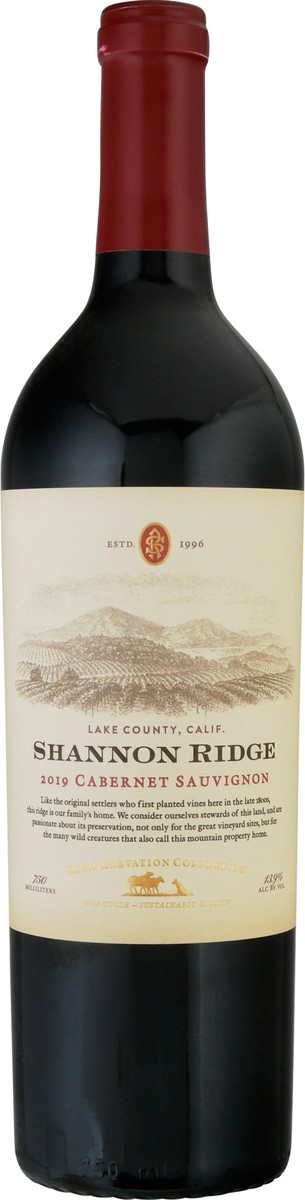 slide 10 of 10, Shannon Ridge Cabernet Sauvignon, 750 ml