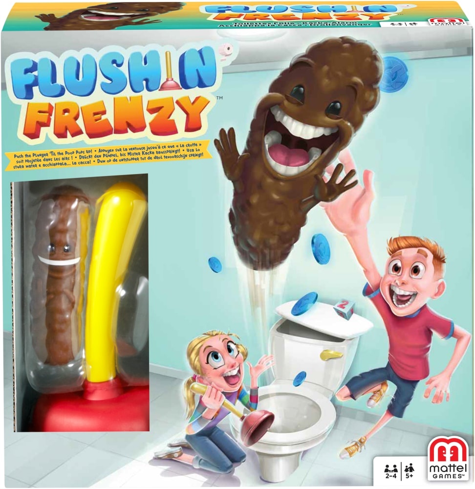 slide 1 of 1, Mattel Flushin' Frenzy Game, 1 ct