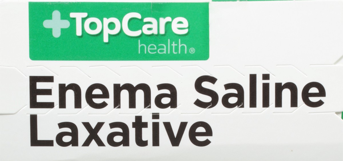 slide 9 of 9, TopCare Health Enema Saline Laxative Twin Pack 2 - 4.5 fl oz Bottles, 2 ct