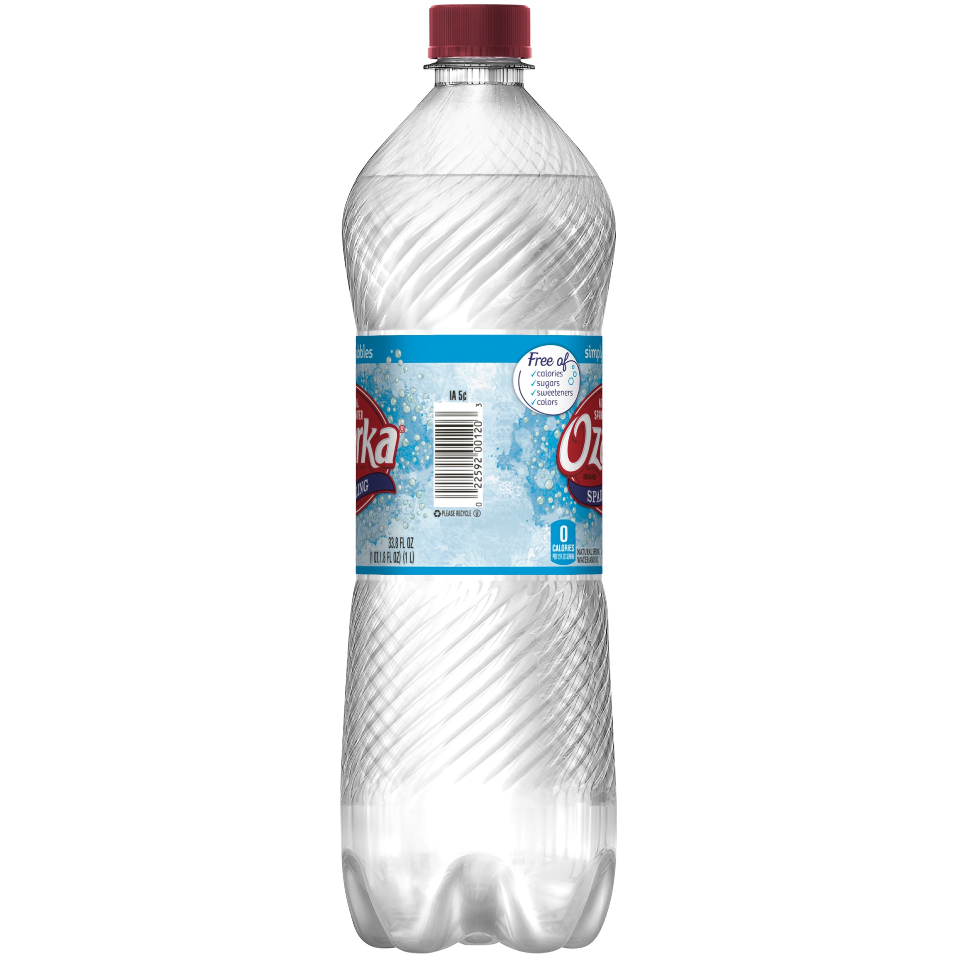slide 2 of 6, Ozarka Sparkling Classic Water, 1 liter