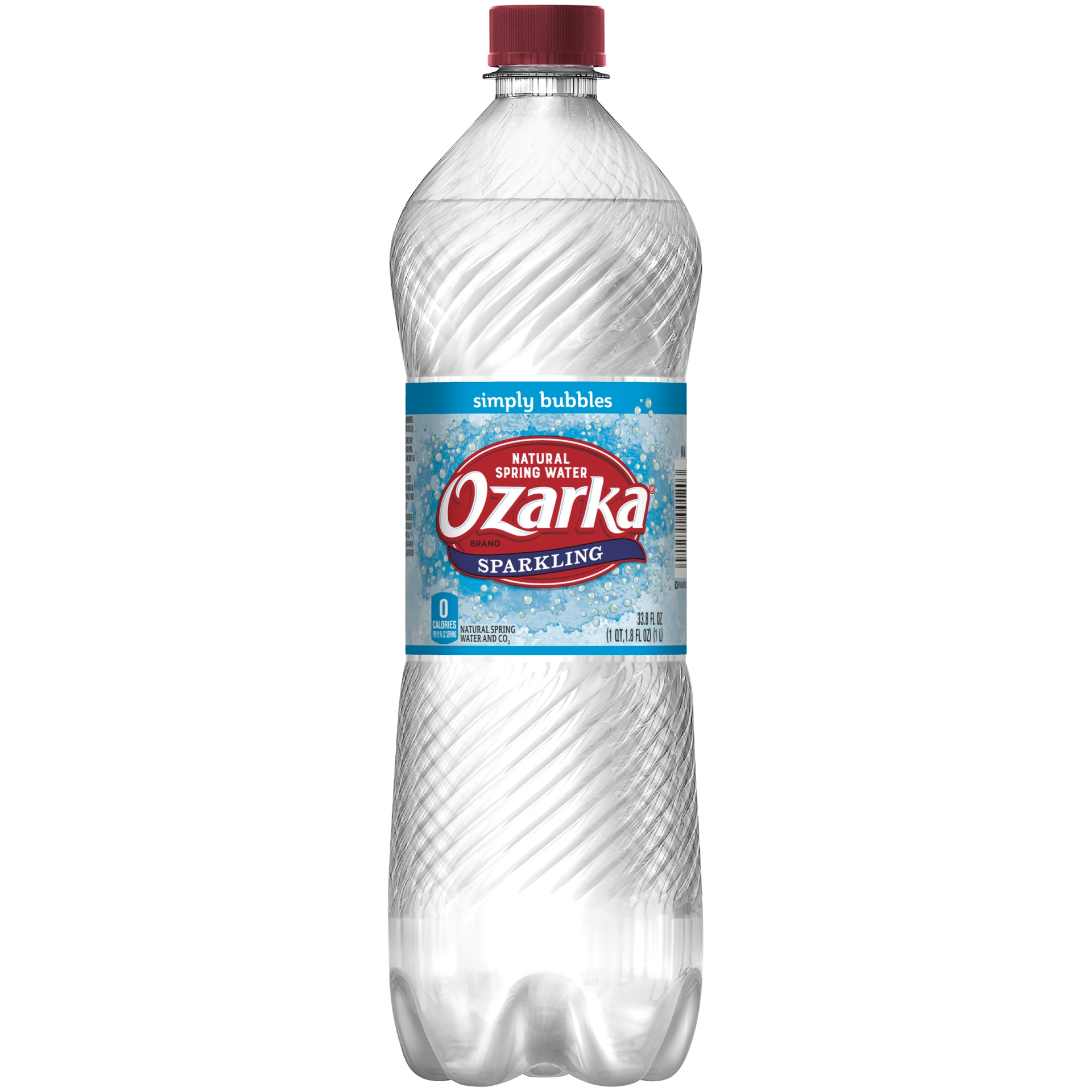 slide 4 of 6, Ozarka Sparkling Classic Water, 1 liter