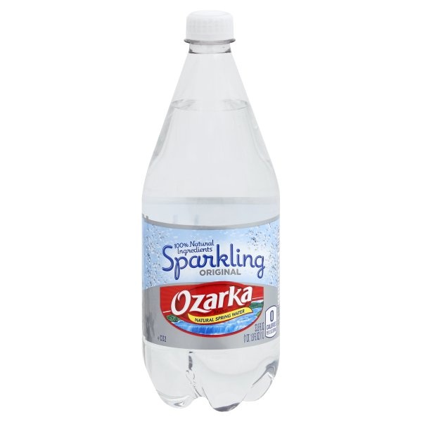slide 1 of 6, Ozarka Sparkling Classic Water, 1 liter