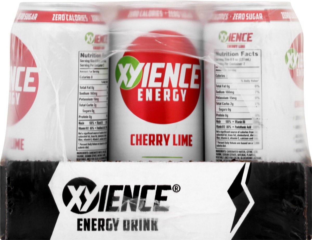 slide 11 of 11, XYIENCE Cherry Lime Energy Drink - 12 ct, 12 ct; 16 oz