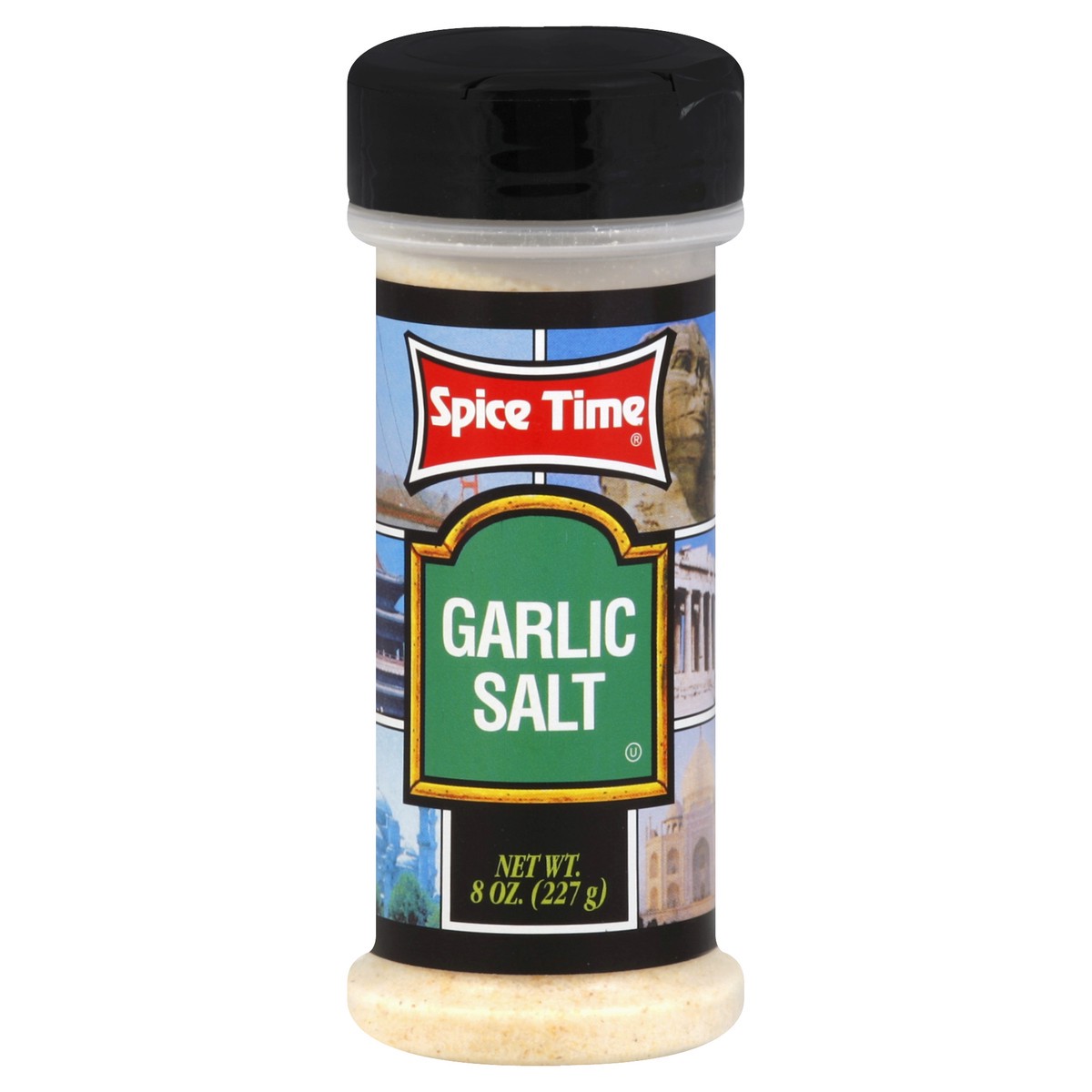 slide 2 of 2, Spice Time Garlic Salt, 8 oz