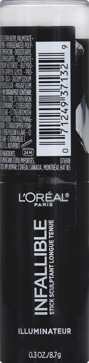 slide 6 of 6, L'Oréal Paris Infallible Longwear Highlighter Shaping Stick - Slay In Rose, 0.3 oz