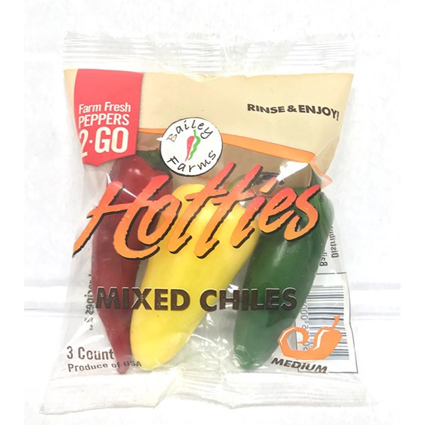 slide 1 of 1, Mixed ChileSS Pepper, 3 ct