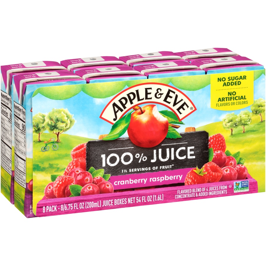 slide 2 of 8, Apple & Eve Apple Juice, 8 ct; 6.75 fl oz