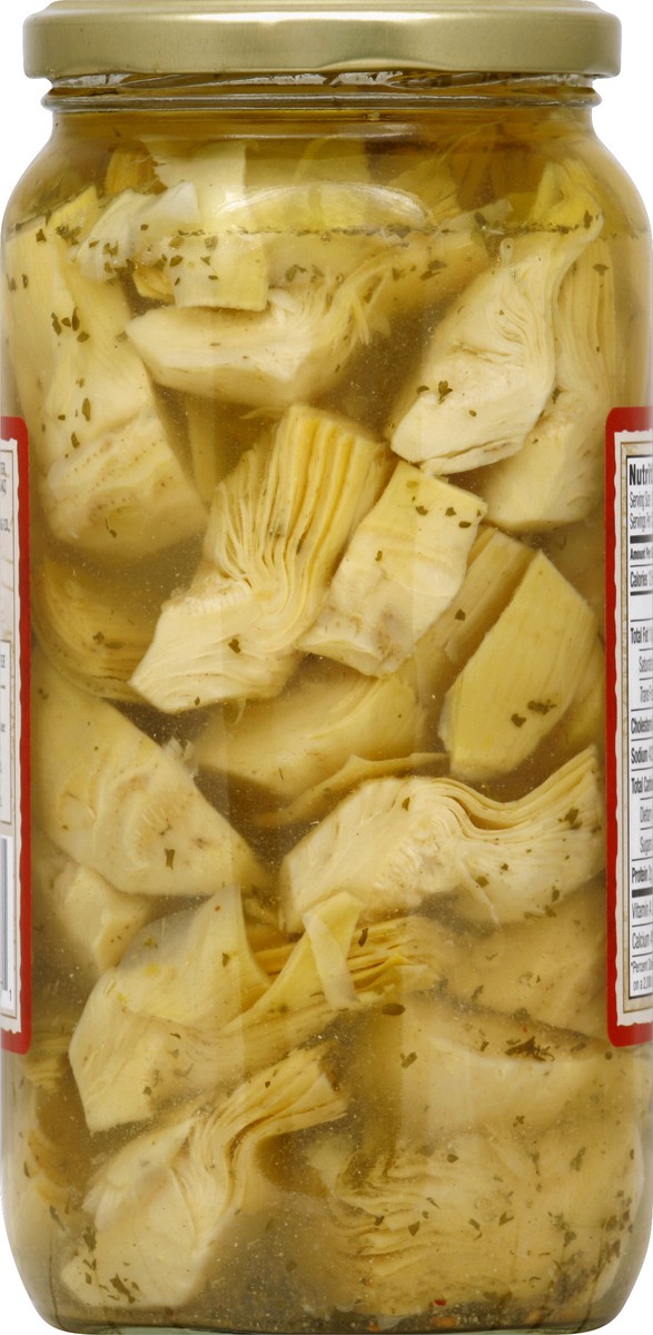 slide 8 of 8, La Romanella Quartered Artichoke Hearts, 32 oz