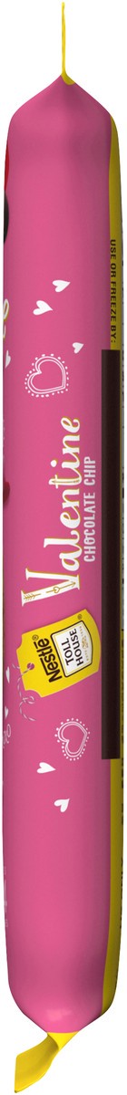 slide 2 of 12, Toll House NESTLÉ TOLL HOUSE Valentine Chocolate Chip Cookie Dough with Red & Pink Heart Sprinkles 16oz Pack, 16 oz