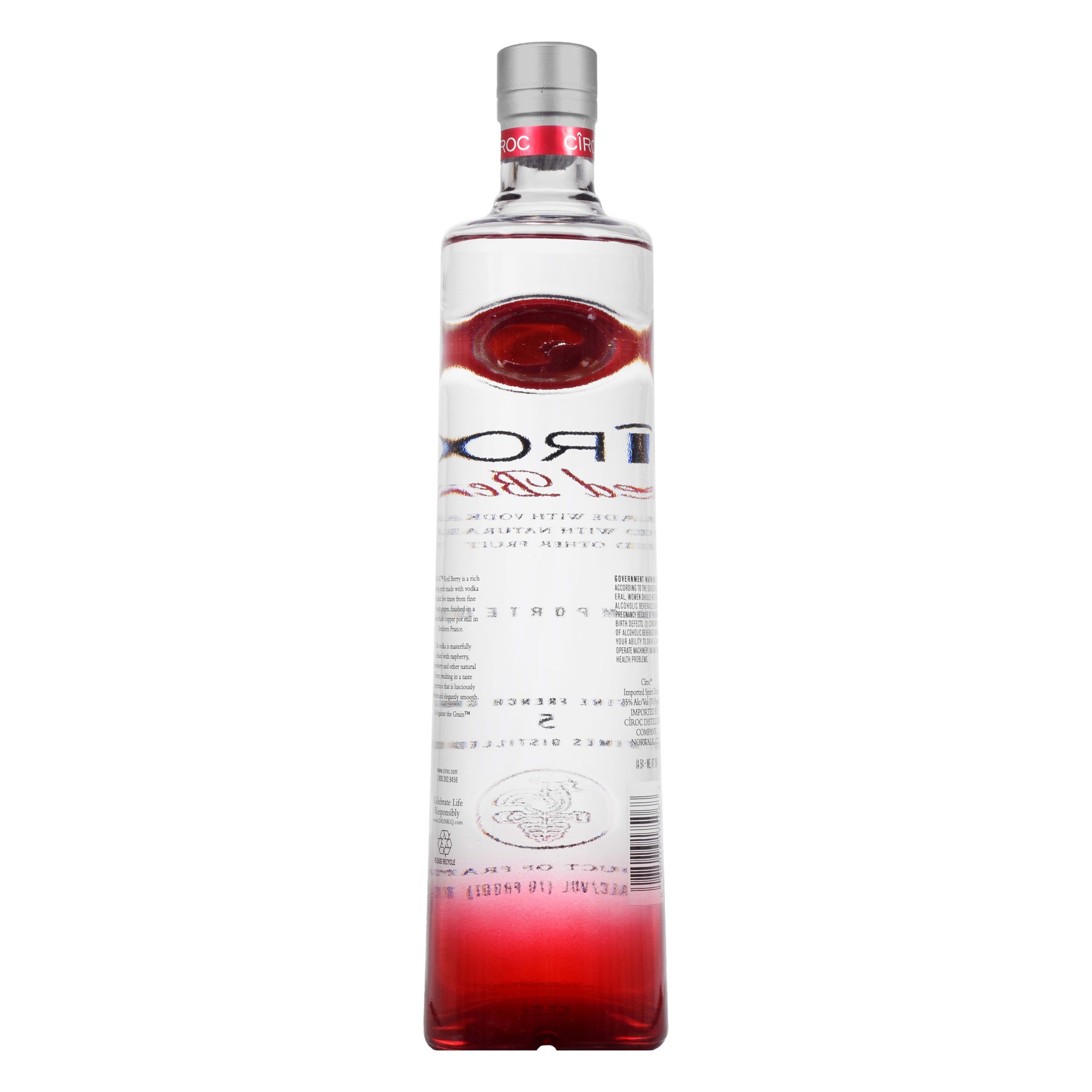 slide 4 of 4, CIROC Red Berry (Made with Vodka Infused with Natural Flavors), 1 L, 1 liter
