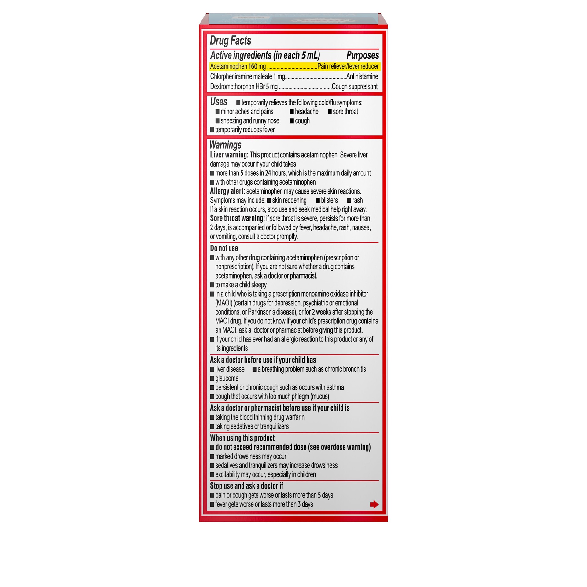 slide 8 of 10, Tylenol Pediatric Internal Analgesics, 4 fl oz